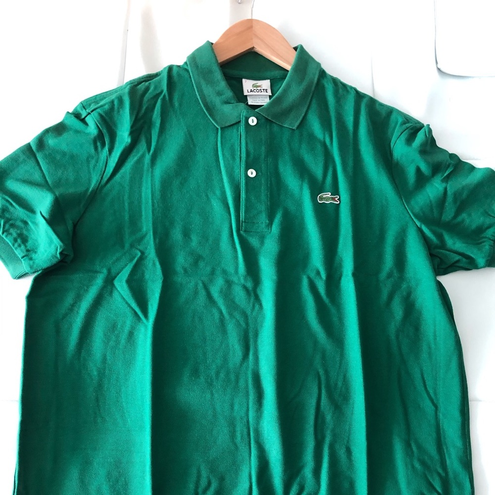 Lacoste Authentic t-shirt men. Size 7 .New w Tag.